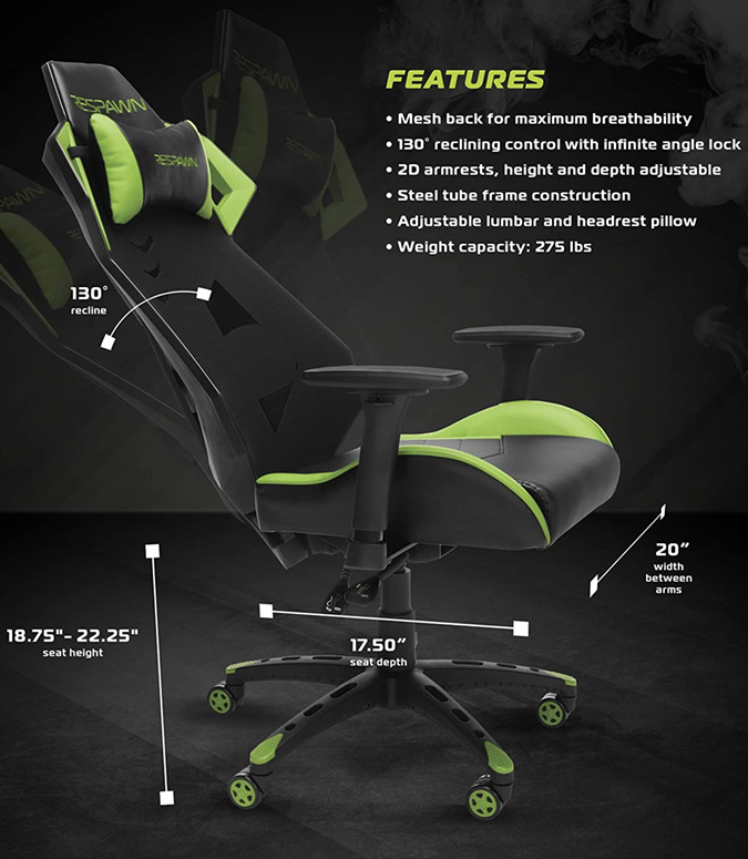 Silla Gamer Respawn 200