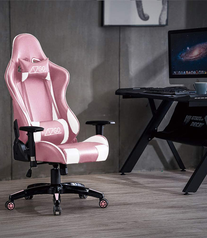 Silla Gamer Azgo Pink