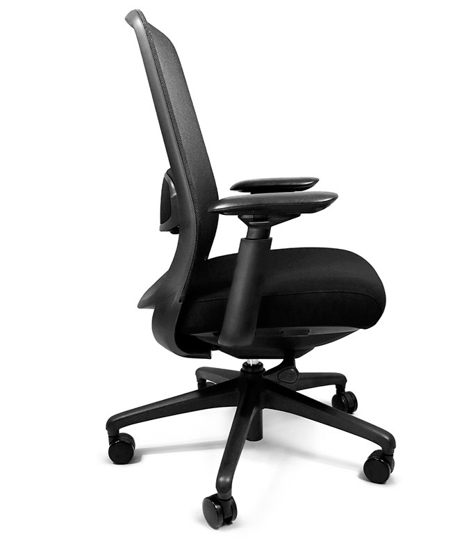 Silla Londres Eco Gris Ejecutiva